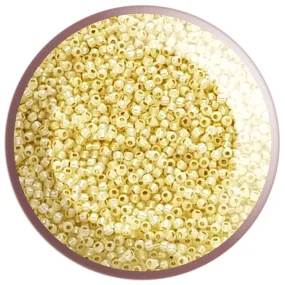 11/0 TR-2125 Milky Jonquil Ceylon Silver Lined 10g/30g Round Toho Seed Beads | Beading Supply