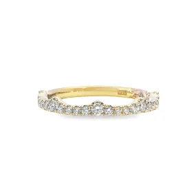 A. JAFFE Diamond Wedding Band