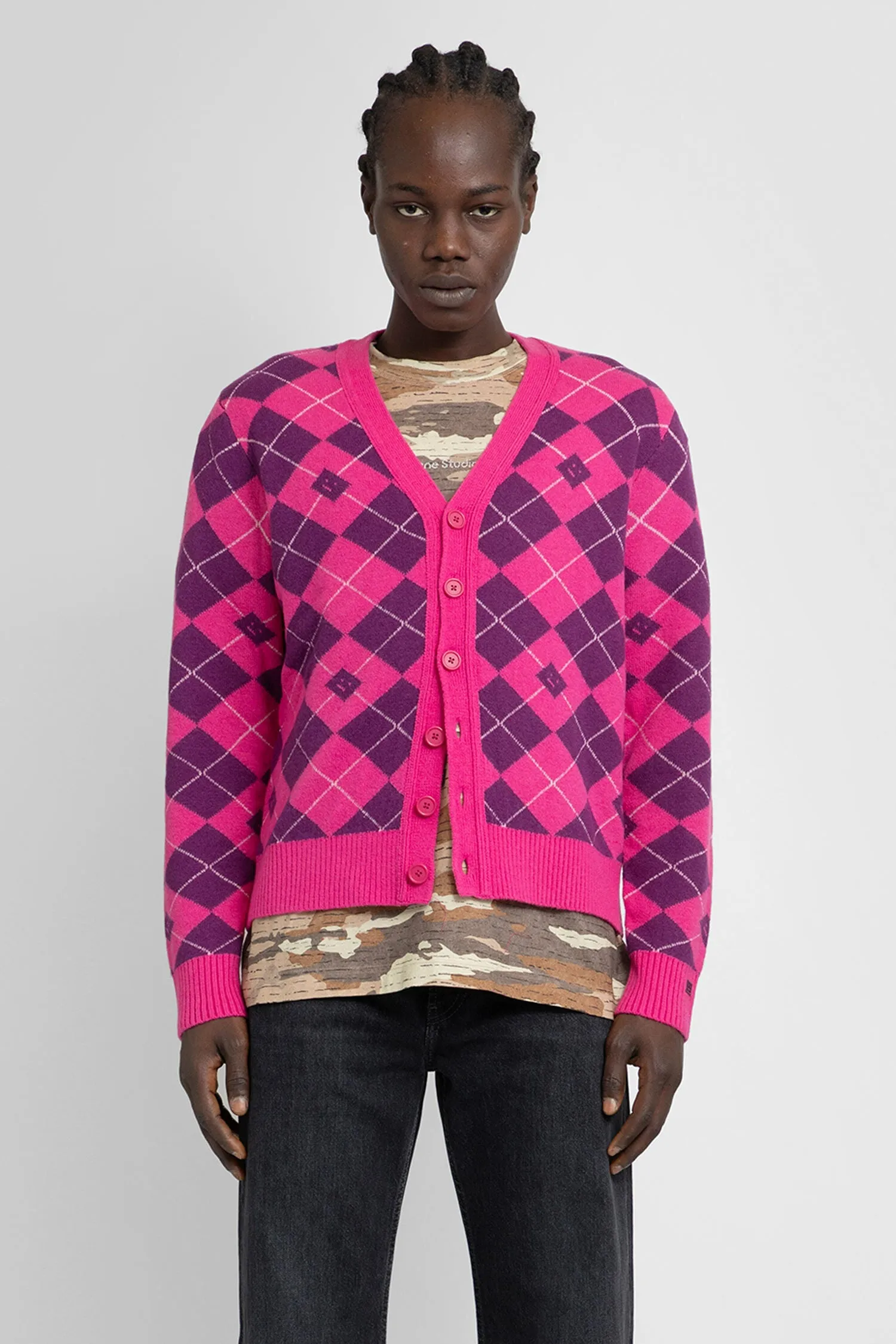 ACNE STUDIOS MAN MULTICOLOR KNITWEAR