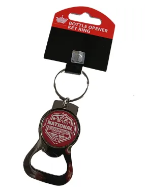 Alabama Crimson Tide 2016 Football National Champions Bottle Opener Keychain