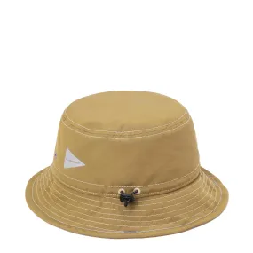 And Wander Pe/Co Hat Dark Beige