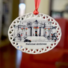 Archives Building Holiday Ornament