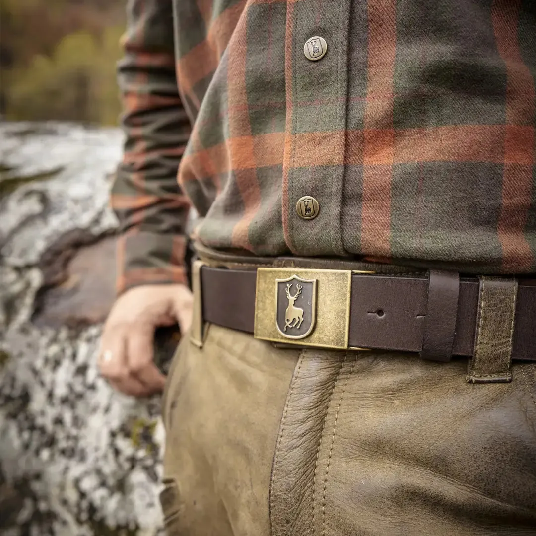 Deerhunter Adjustable Leather Belt