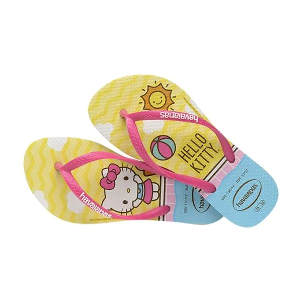 HAVAIANAS - Slim Hello Kitty Flip Flops