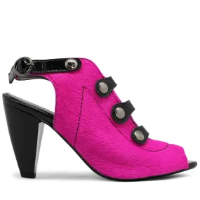 Honey - Fuchsia heel sandal