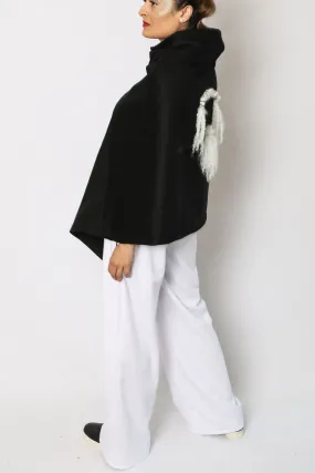 Isis Palazzo Wide Leg Linen Pant in White