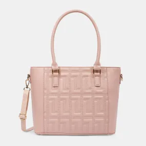 Lavie Luxe Mare Pink Medium Women's Tote Handbag