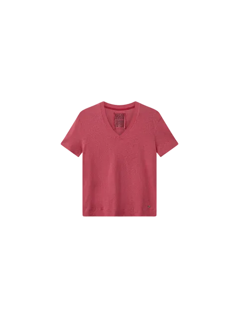 Mos Mosh Camelia Rose Moraq V-SS Tee