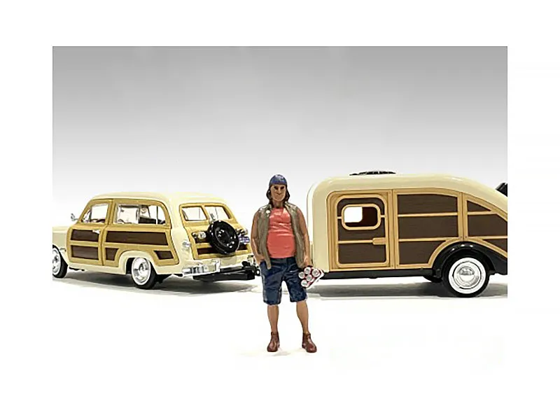 "Campers" Figure 2 for 1/18 Scale Models by American Diorama