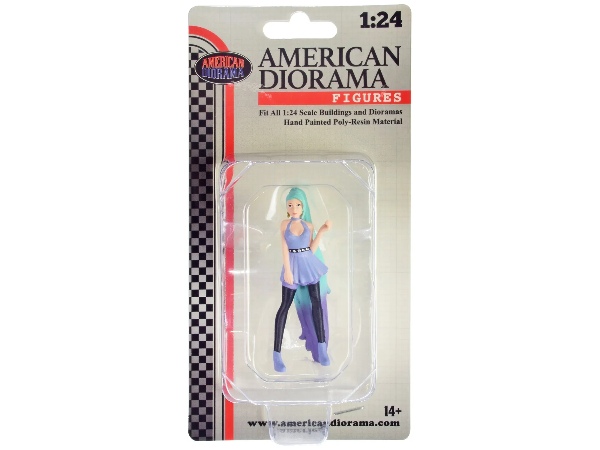 "Cosplay Girls" Figure 4 for 1/24 Scale Models by American Diorama