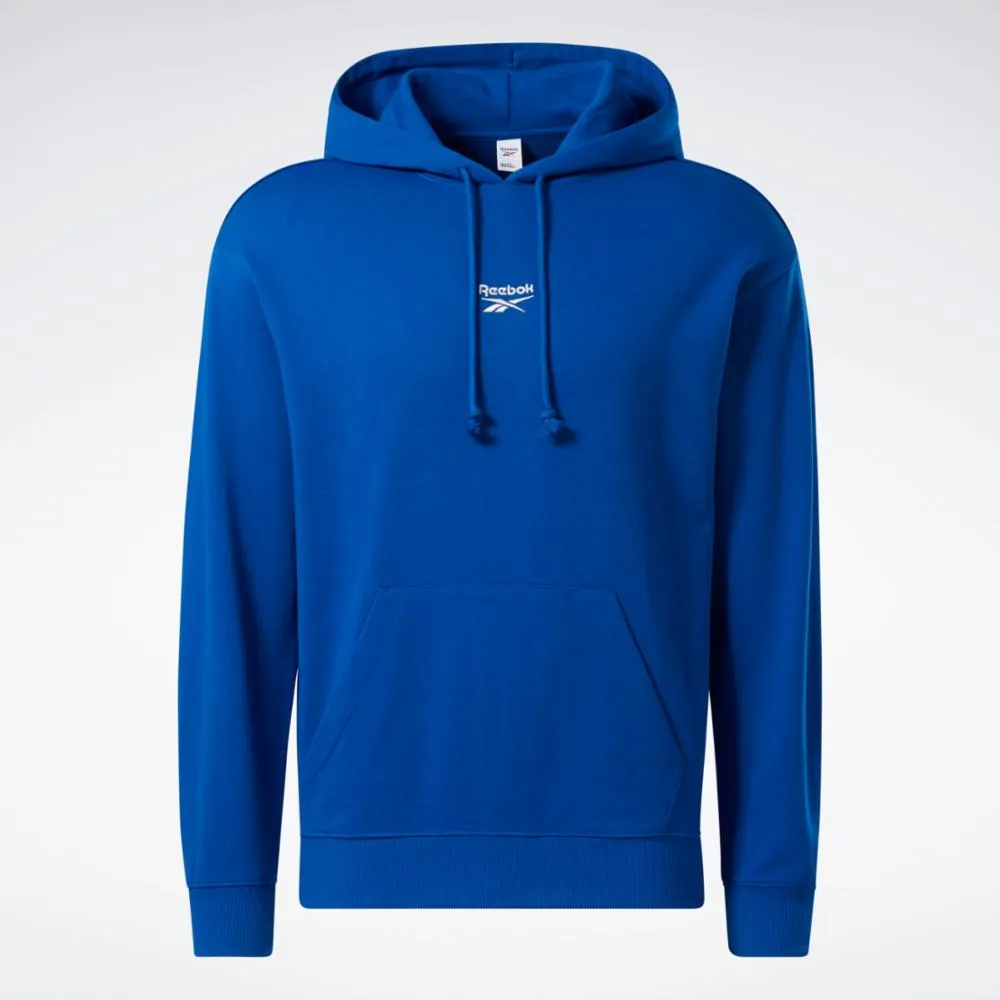 Reebok Apparel Men Classics Small Vector Hoodie VECBLU