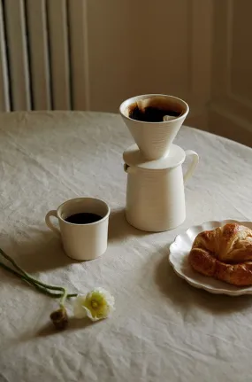 STONEWARE POUR-OVER COFFEE MAKER