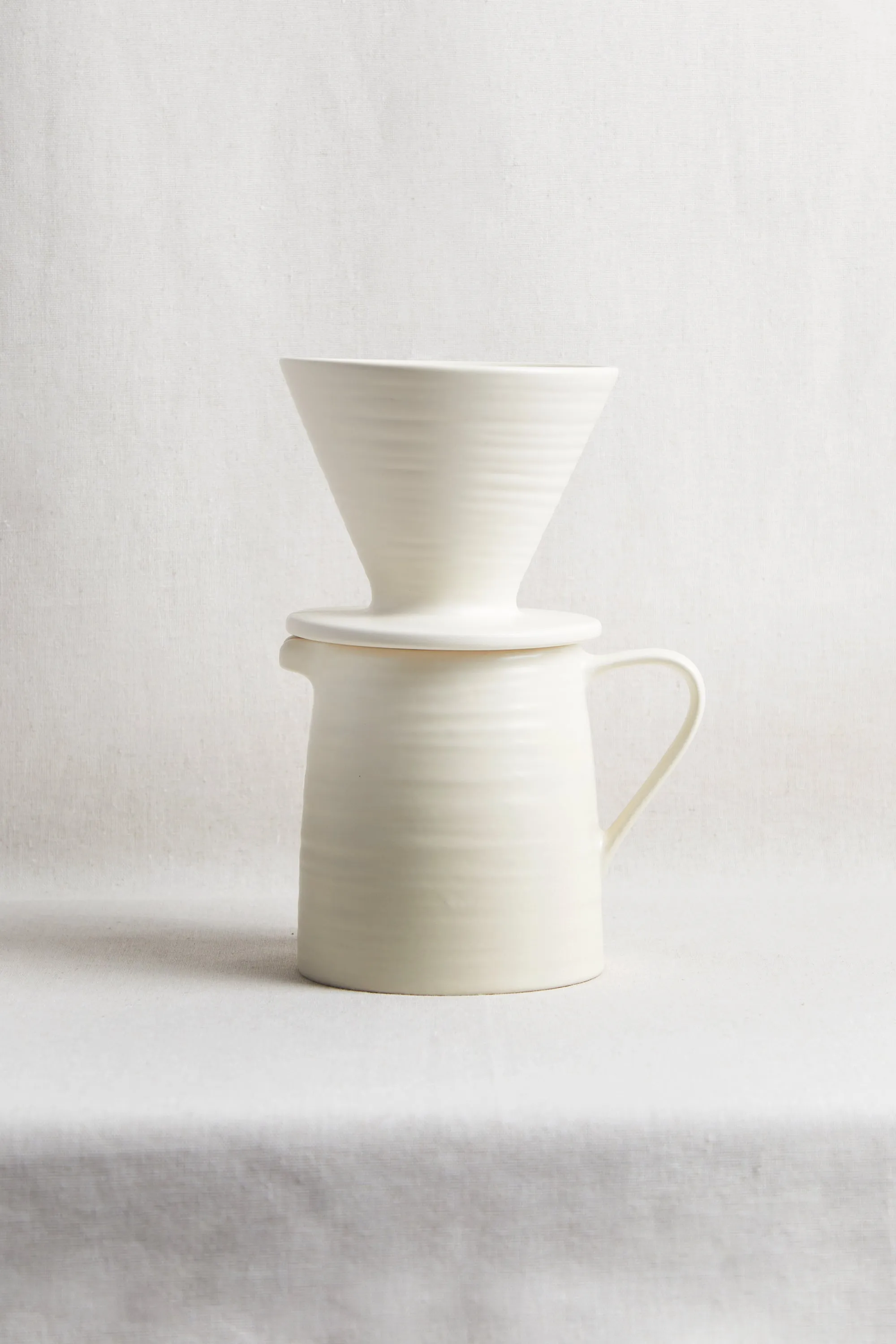 STONEWARE POUR-OVER COFFEE MAKER