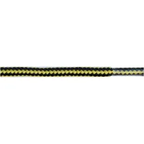 Work Shoe Round 3/16 - Black/Yellow (12 Pair Pack) Shoelaces